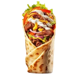chicken cheese paratha roll